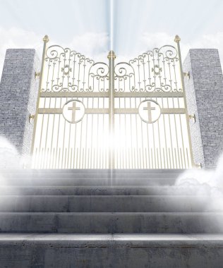 Heavens Gates Closed clipart