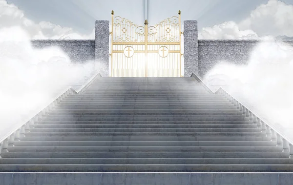 Небеса ворота зачиненими — стокове фото