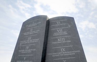 10 Commandments In Desert clipart