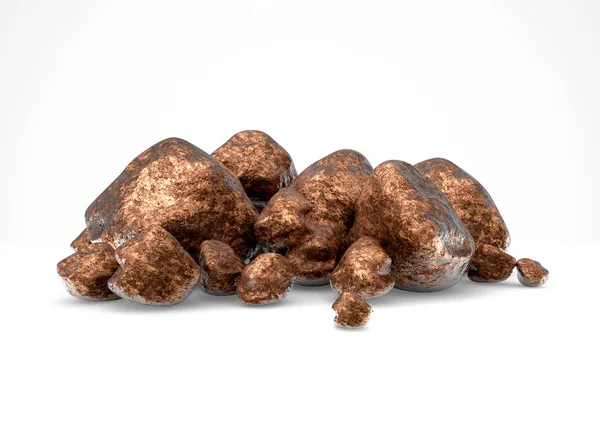 Copper Nugget Collection — Stock Photo, Image