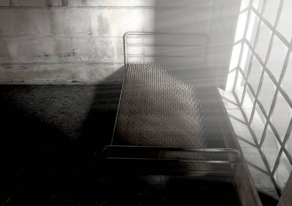 Bed Of Nails In A Room