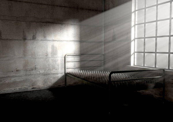 Bed Of Nails In A Room