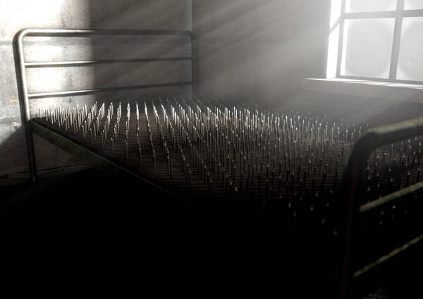 Bed Of Nails In A Room