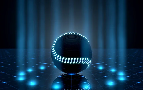 Ball On Spotlit Stage — Stock Photo, Image