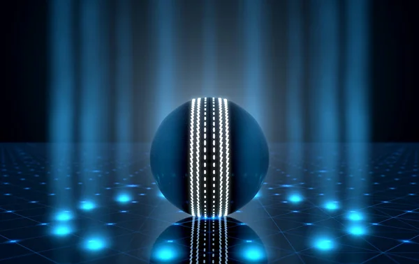 Ball On Spotlit Stage — Stock Photo, Image