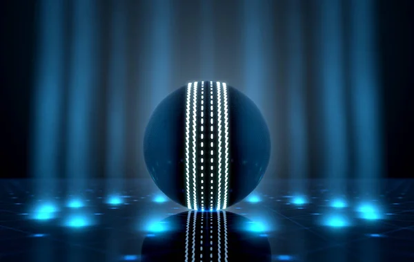 Ball On Spotlit Stage — Stock Photo, Image