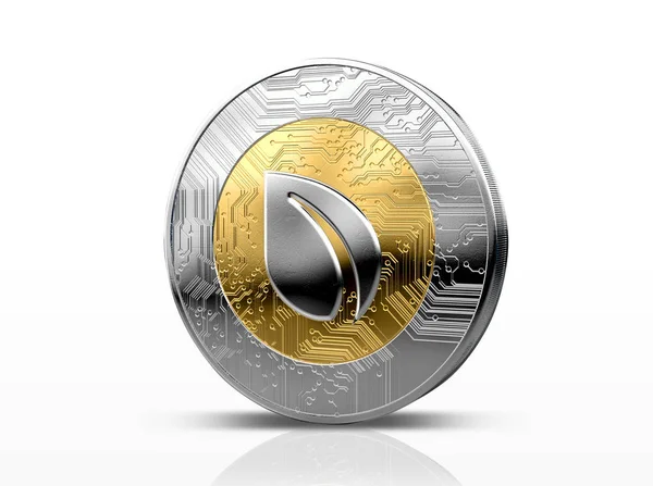 Cryptocurrency fysieke munt — Stockfoto