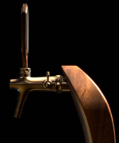 Close up Beer Tap — Stock Photo, Image