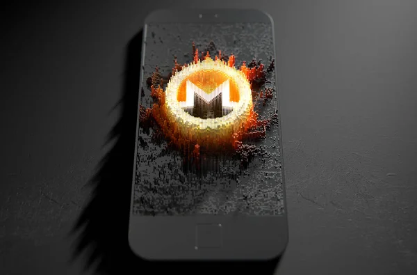 Monero-Klon-Smartphone — Stockfoto