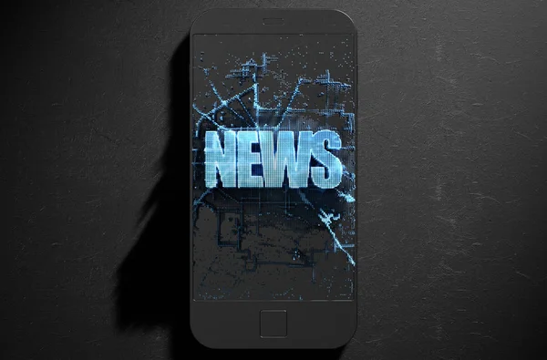 Noticias Cloner Smartphone — Foto de Stock