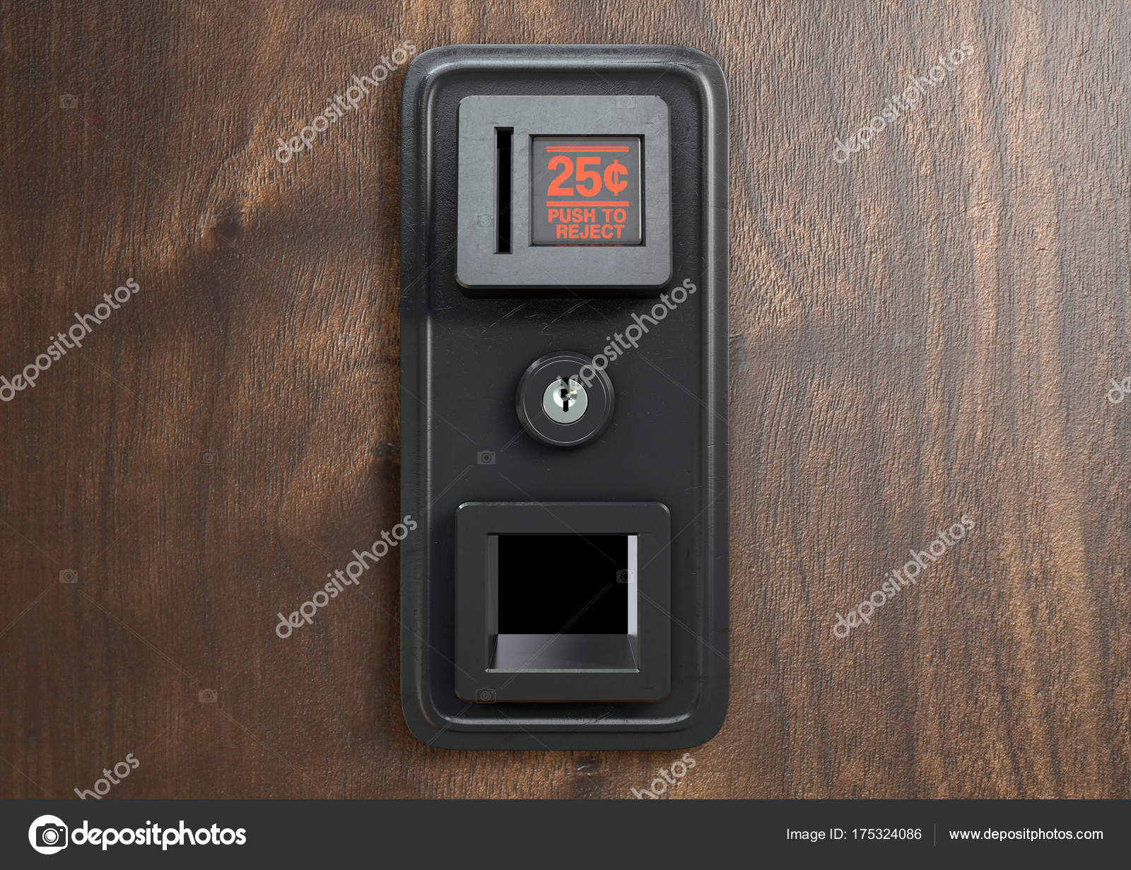 Vintage Plastic Coin Receptacle Stock Photo by ©albund 175324086