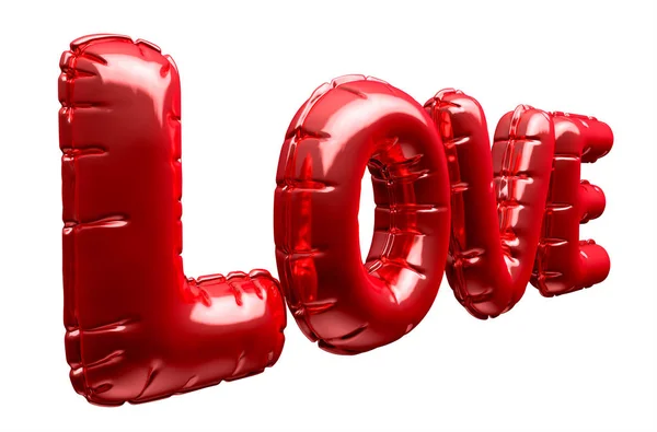 Amor globos inflables — Foto de Stock