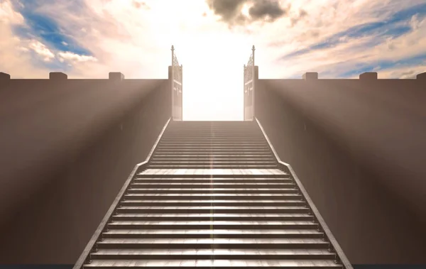 The Stairs To Heavens Gates — Stock Photo, Image