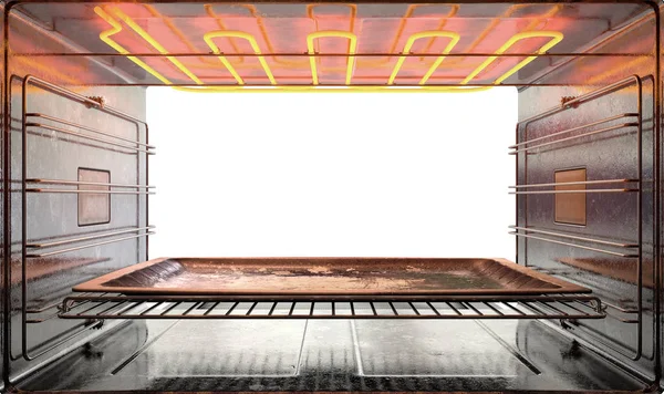 Inside The oven — Stock Photo, Image