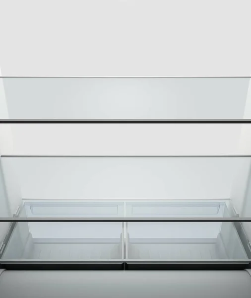 Kühlschrankinnenraum — Stockfoto