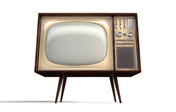 Vintage TV — Stockfoto