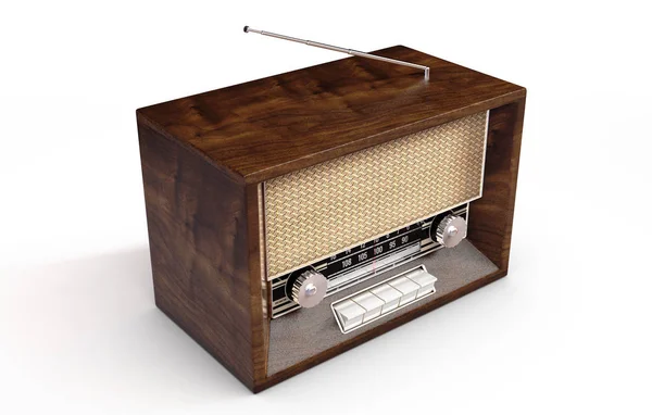 Oldtimer-Radio — Stockfoto