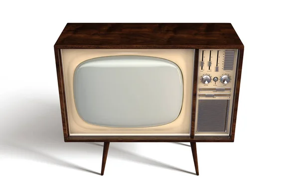 Vintage TV — Stockfoto