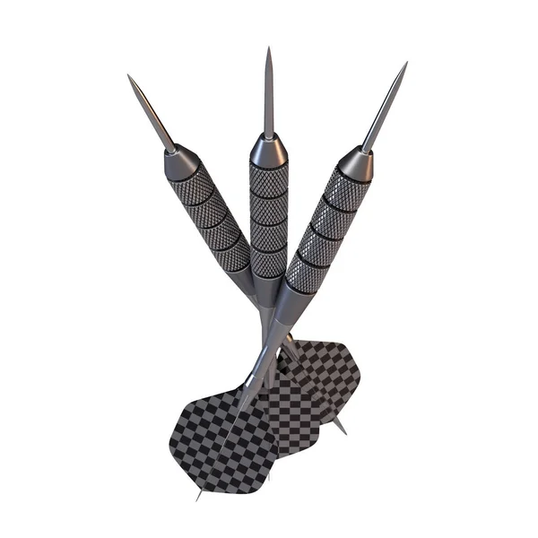 Set Of Three Darts — Stock Photo, Image