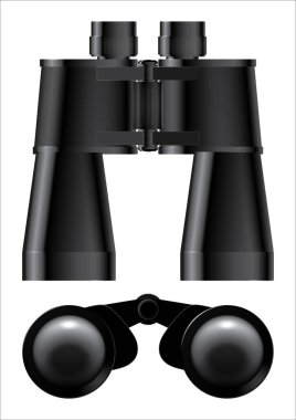 Bir çift dürbün.