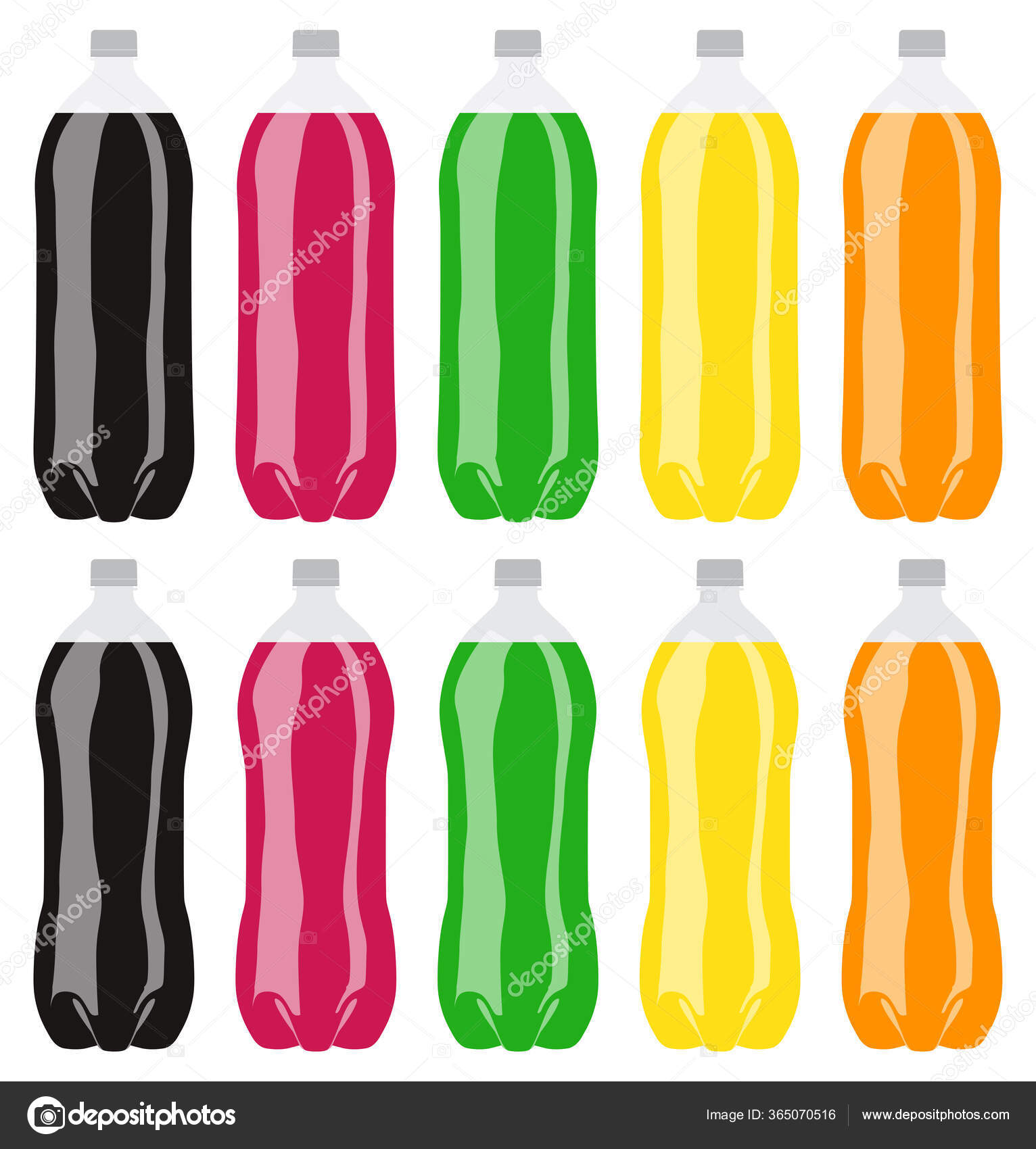One Liter Bottle Of Soda Clipart