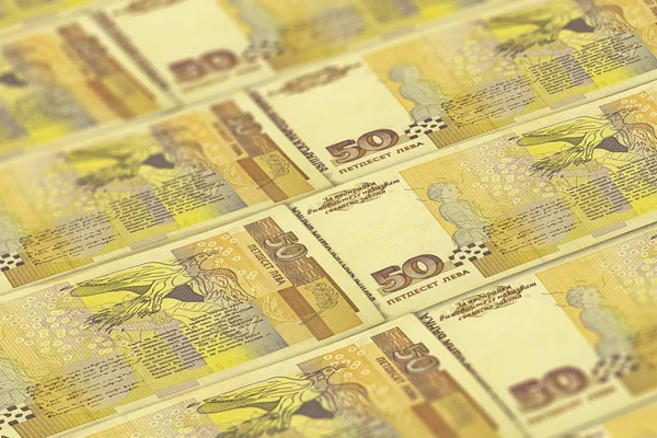 Ευθυγραμμίστε. Τα χρήματα της Βουλγαρίας. Πλαίσιο τραπεζογραμματίων της Βουλγαρίας — Φωτογραφία Αρχείου
