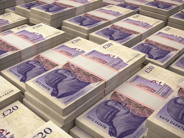 GBP. British Pounds macro background. Reino Unido. Londres — Foto de Stock