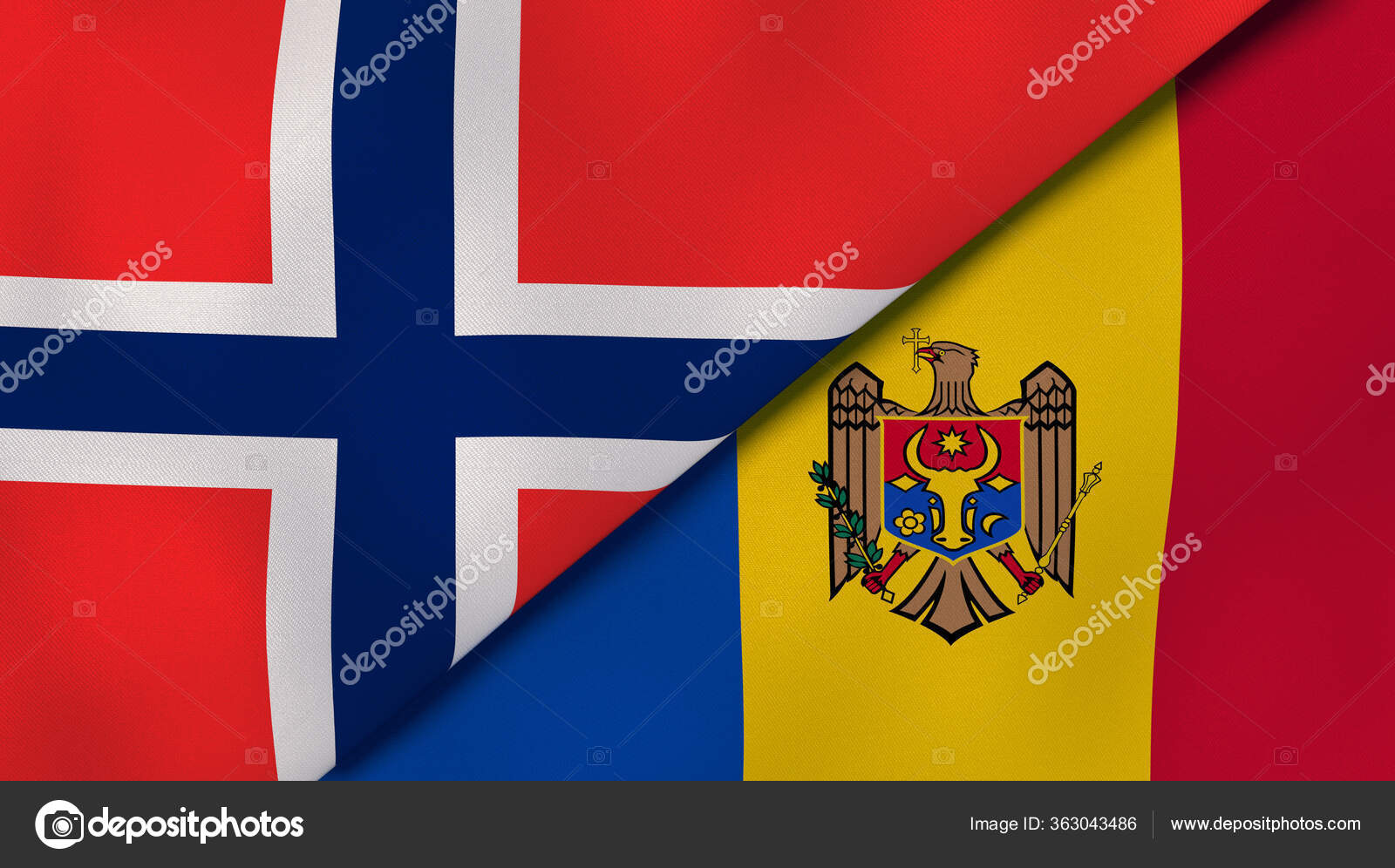 Флаг Гагаузии Фото