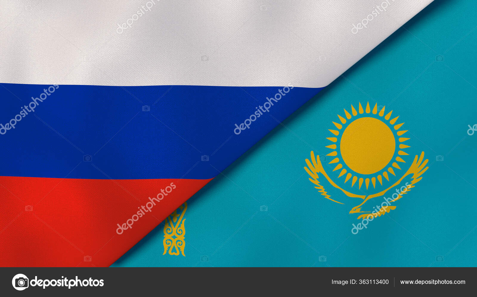 Russland-Flagge ilustración de Stock