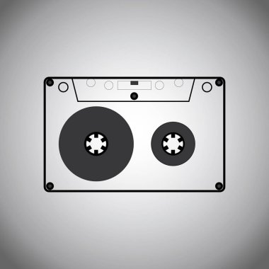 Görüntü kaset siyah çizgiler