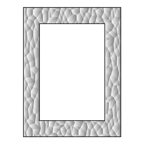 Градиентная многоугольная рама — стоковый вектор