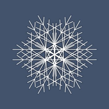 Kar tanesi logosunu görmeniz gerekir. Kış ayrı tut moduyla kutsal kişilerin resmi üstünde koyu mavi