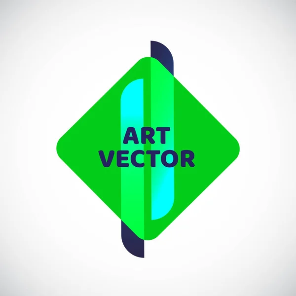 Social koncept vektor logo skabelon. Afrundet firkantet designelement. Business ikon, tegn, symbol, logo, etiket, emblem – Stock-vektor