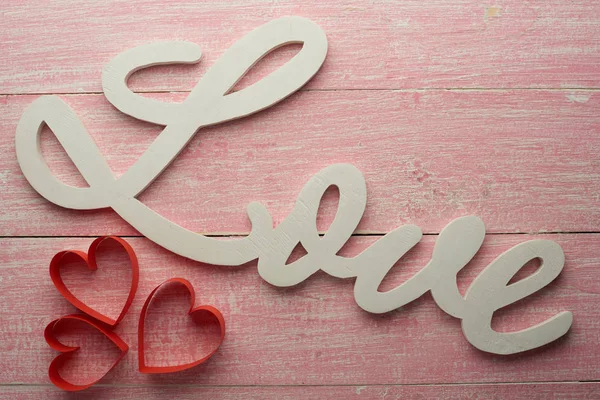 Amor Coração Dia Dos Namorados — Fotografia de Stock