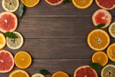 Greyfurt portakal ve doku