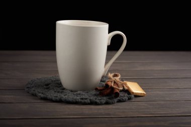 kahve tarçın ve çikolata