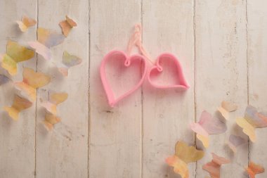 Sevgililer günü kalp doku