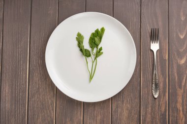 plaka tahtaya yeşillikleri ile