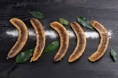 muz şekere de pişmiş