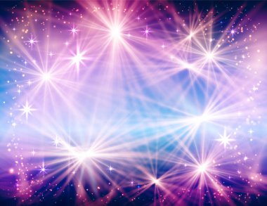 Işıkları ile soyut Noel arka plan tasarım