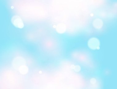 Mavi gökyüzü. Gerçekçi görüntü tasarım. Arka plan parlayan.