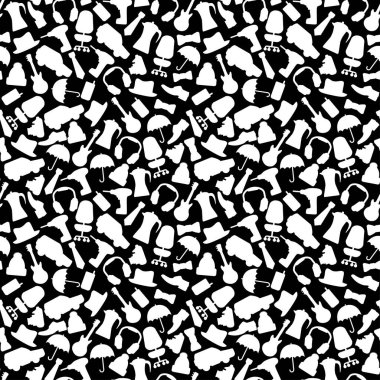 Adam, seamless modeli öğeleri alışveriş için arka plan