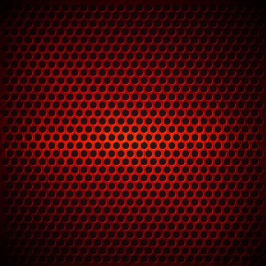 Metal arka plan kırmızı noktalı