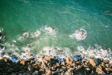 Cabo da Roca Portekiz üzerinde güzel bir manzara