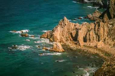 Cabo da Roca Portekiz üzerinde güzel bir manzara