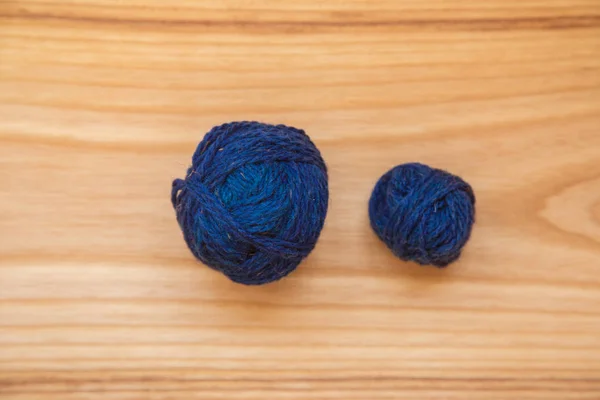 A beautiful yarn balls in vibrant colorful tones — Stock Photo, Image