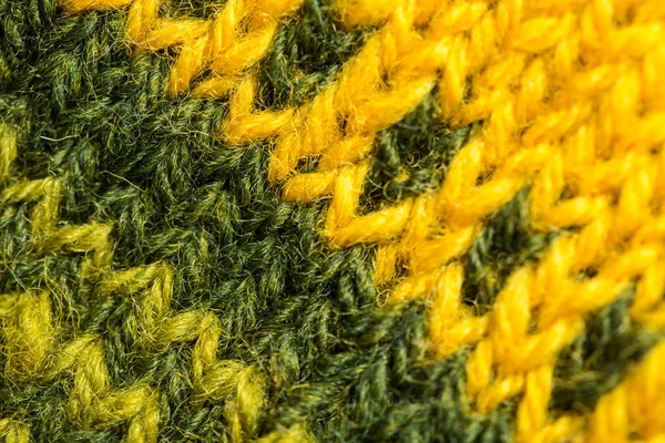 Bir el örme sıcak ve yumuşak yün desen güzel bir portre. Yumuşak çorap ya da doğal yün atkı. Renkli desen.