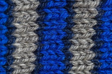 Bir el örme sıcak ve yumuşak yün desen güzel bir portre. Yumuşak çorap ya da doğal yün atkı. Renkli desen.