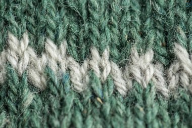 Bir el örme sıcak ve yumuşak yün desen güzel bir portre. Yumuşak çorap ya da doğal yün atkı. Renkli desen.