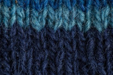 Bir el örme sıcak ve yumuşak yün desen güzel bir portre. Yumuşak çorap ya da doğal yün atkı. Renkli desen.